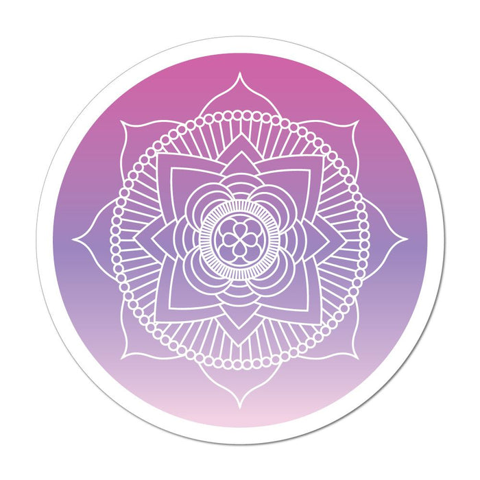 Mandala Hippie Henna Pattern Magical Flower Lotus Car Sticker Decal