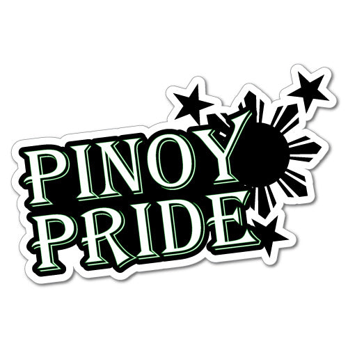 Pinoy Pride Filipino Sticker | Philippines Stickers - Sticker Collective