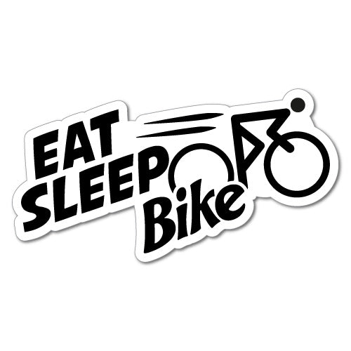 Eat Sleep Bike Sticker