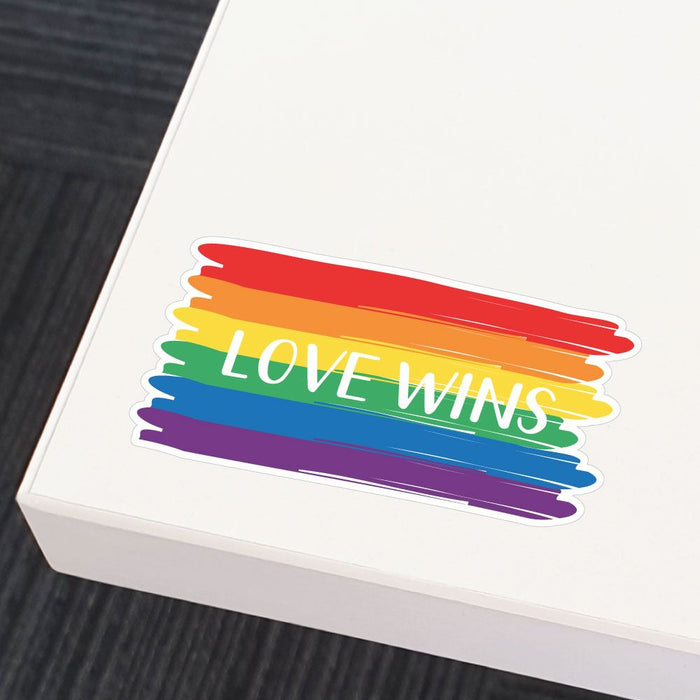 Love Wins Everytime Sticker Decal