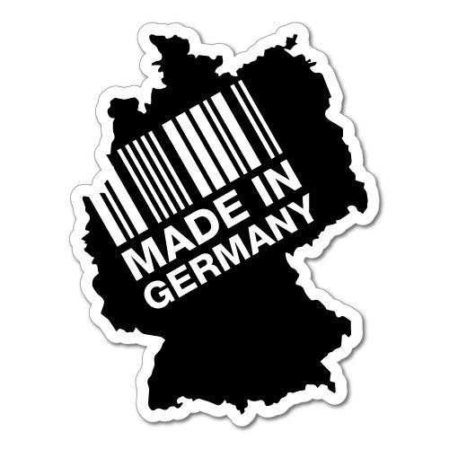 Made In Germany Continent Sticker