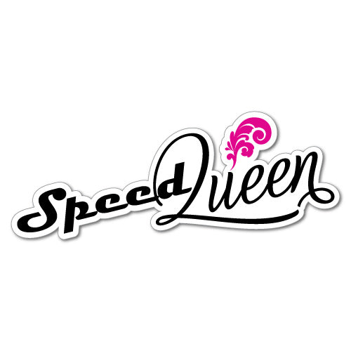 Speed Queen Girl Sticker