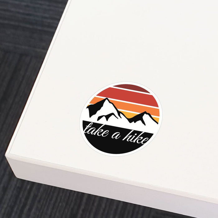 Take A Hike In The Mountains Sticker Decal