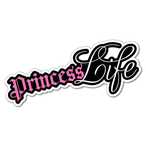 Princess Life Girls Sticker