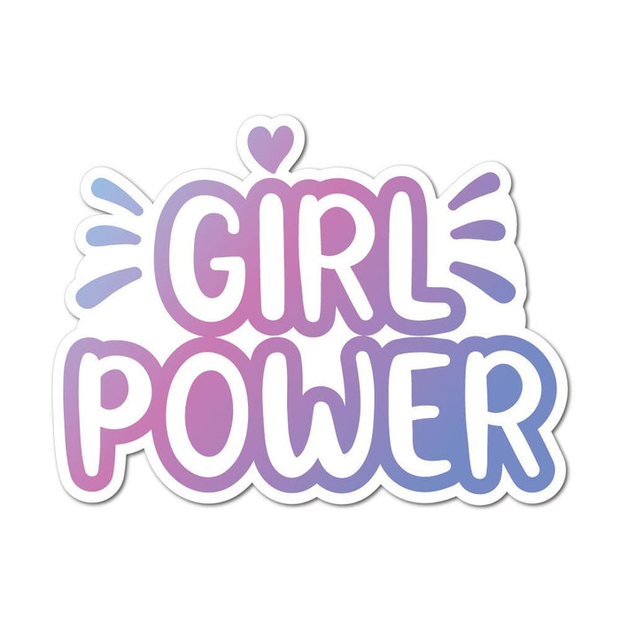 Love Girl Power Sticker Decal