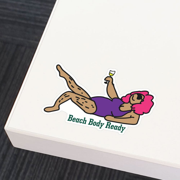 Beach Body Ready Sticker Decal