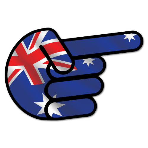 Aussie Poke Shocker Laptop Car Sticker