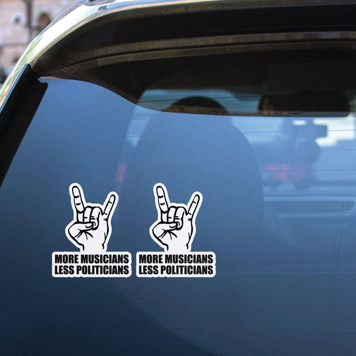 2X Musicians Sticker Decal