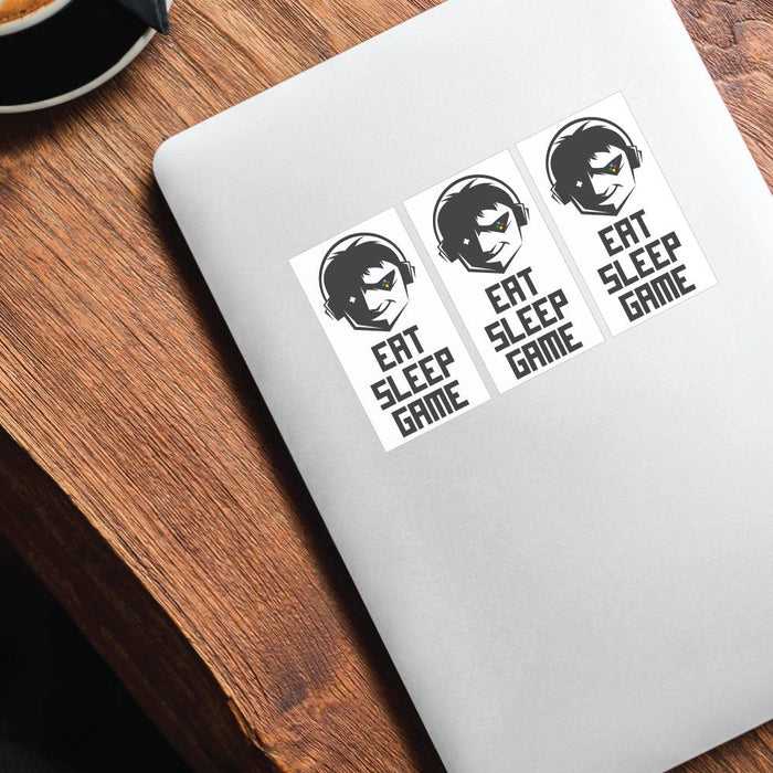 3X Eat Sleep Game Sticker Decal