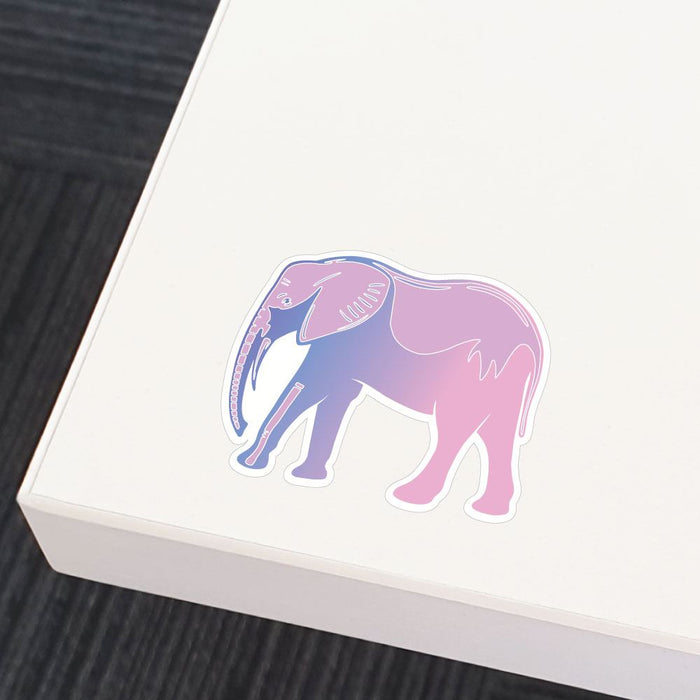 Pretty Elephant Sticker Decal