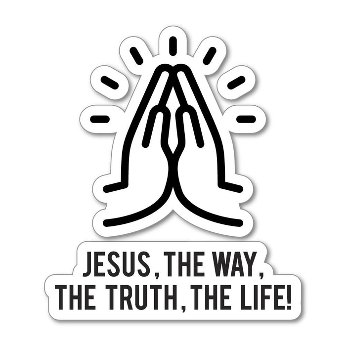 Jesus The Way Sticker Decal