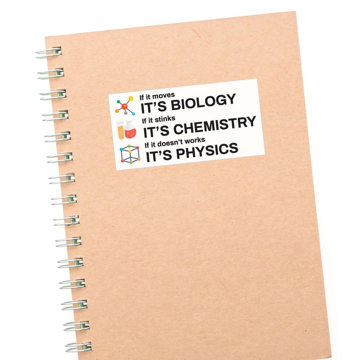 Chemistry Sticker Decal