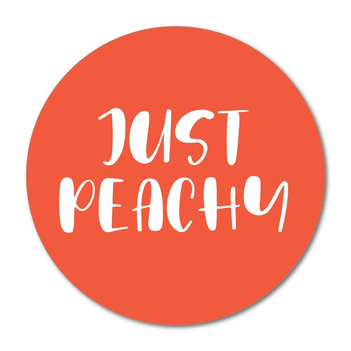 Just Peachy Sticker Decal