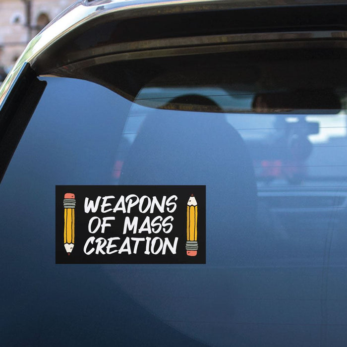 Weapons Of Mass Creation Sticker Decal