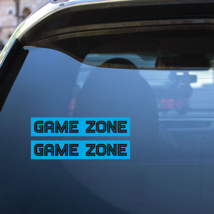 2X Gamer Zone Sticker Decal
