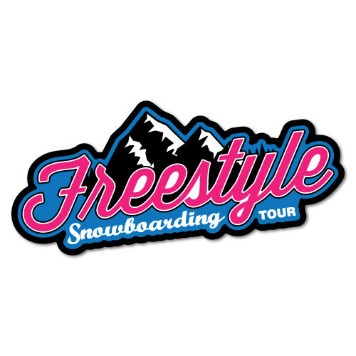 Freestyle Snowboarding Sticker