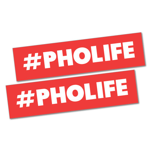 2X #Pholife Vietnamese Stickers