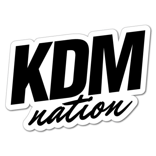Kdm Nation Sticker For Korean Kia Hyundai