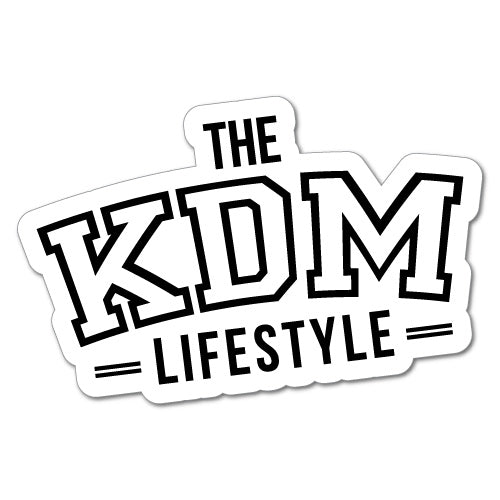 The Kdm Lifestyle Car Sticker For Korean Kia Hyundai