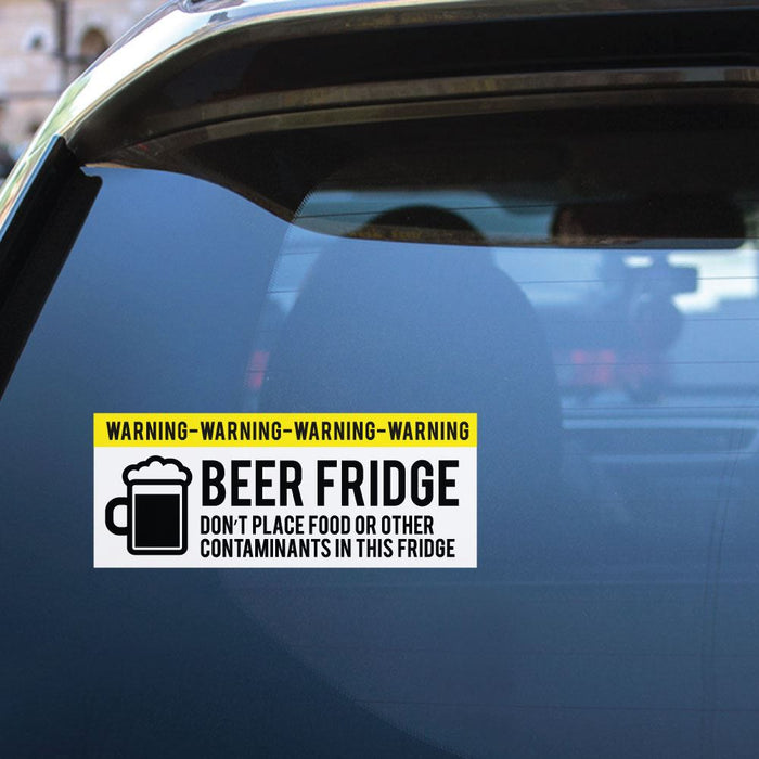 Beer Fridge Sticker Decal
