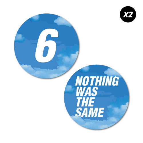 Nothing Was The Same Stickers | Famous Faces Stickers - Sticker Collective