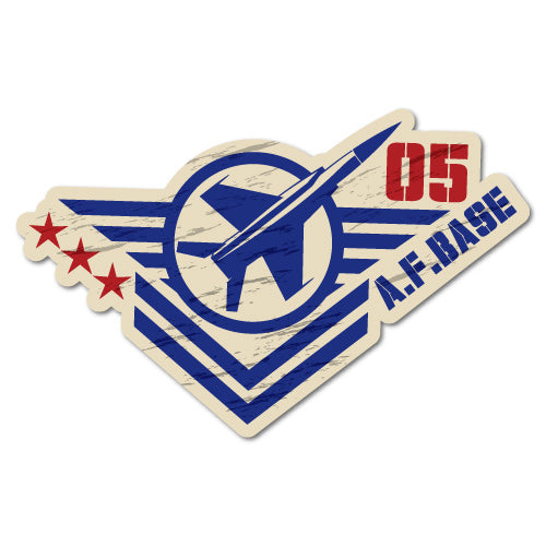 Air Force Base Plain Sticker