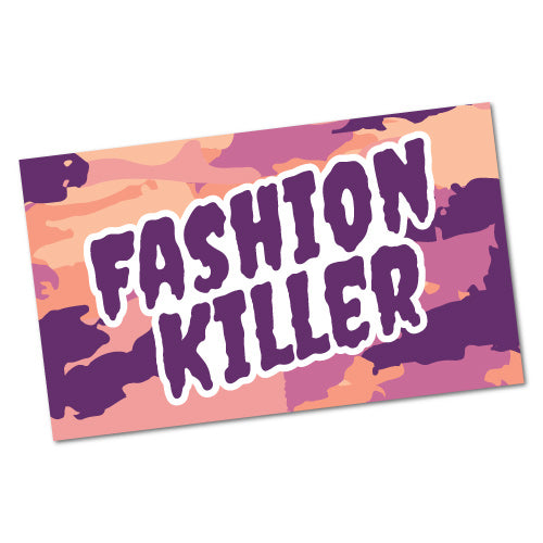 Fashion Killer Sticker