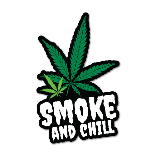 Smoke And Chill Sticker