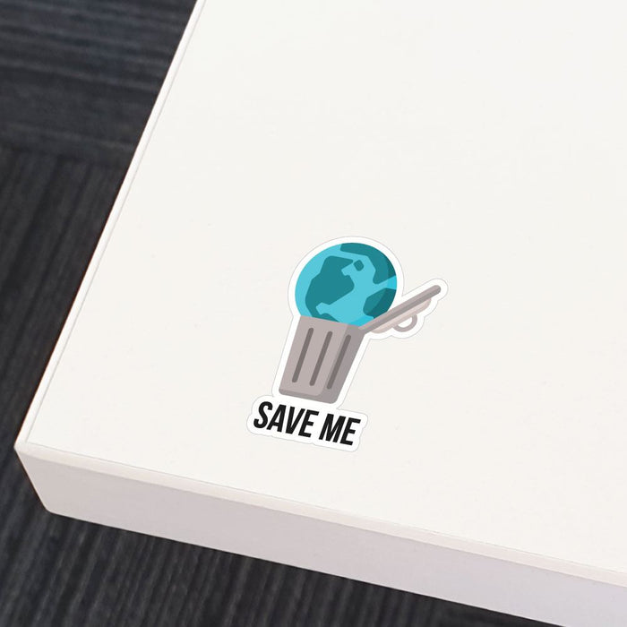 Save Me Sticker Decal | Environment Stickers - Sticker Collective