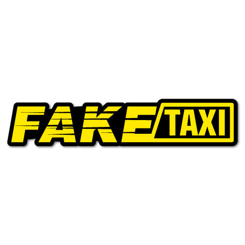 Fake Taxi Sticker