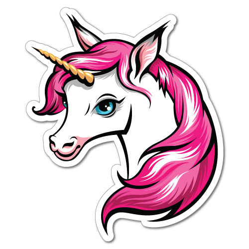 Unicorn Pink Cute Sticker
