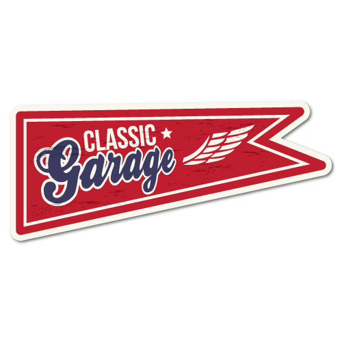 Classic Garage Sticker
