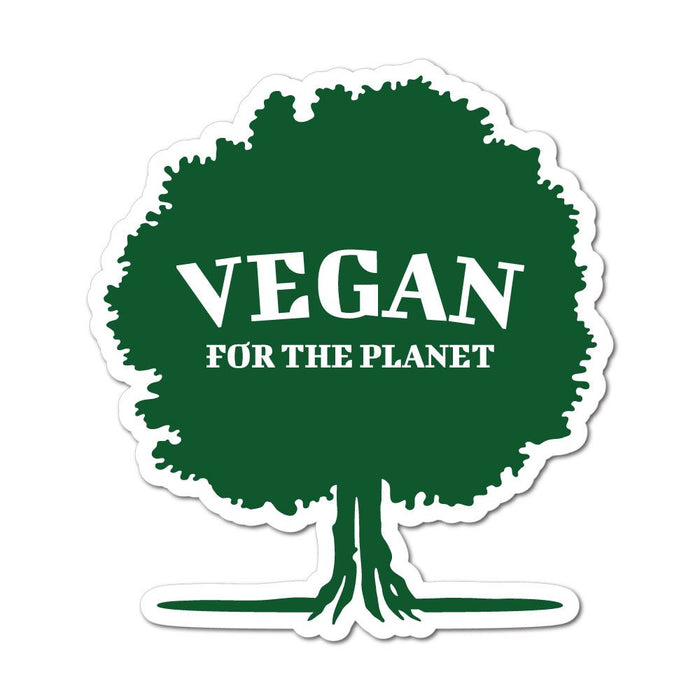 Vegan For The Planet Sticker Decal