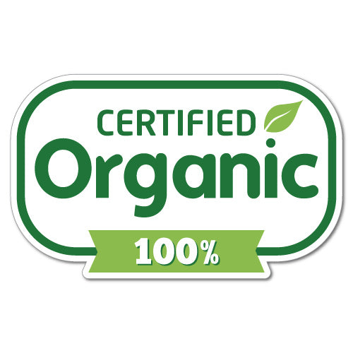 Certified Organic Green Environment Sticker