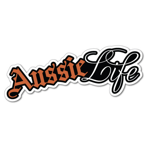Aussie Life Sticker