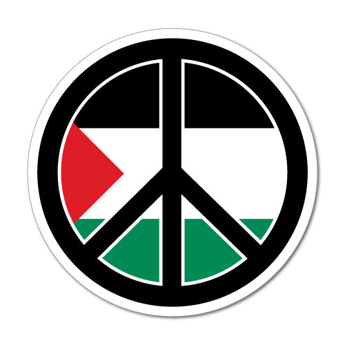 Peace Sign For Palestine Sticker