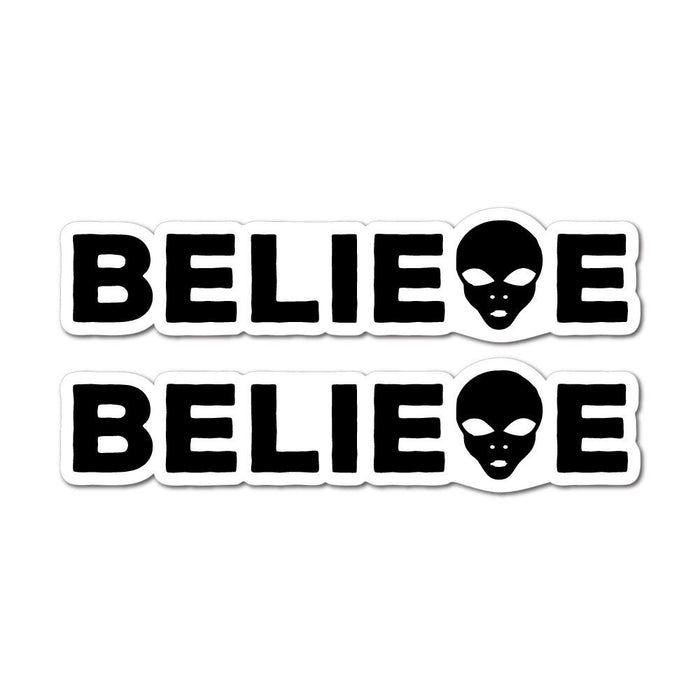 2X Believe In Aliens Sticker Decal