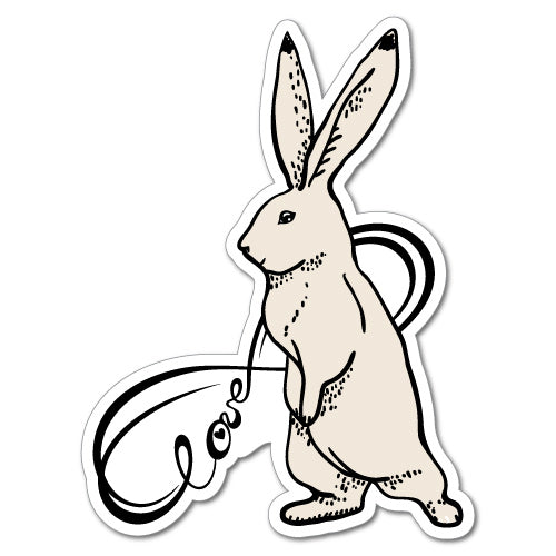 Rabbit Infinity Love Sticker