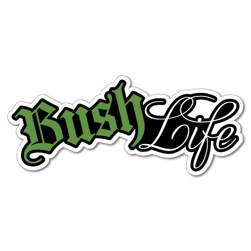 Bush Life 4X4 Mud 4Wd Sticker