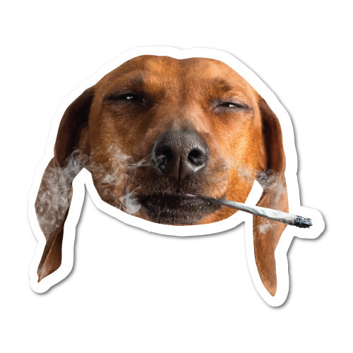 High Dog Sticker High Dog | Weed Stickers - Sticker Collective