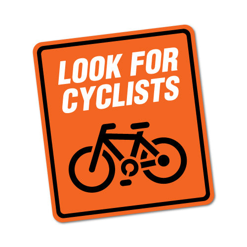 Look For Cyclists Sticker