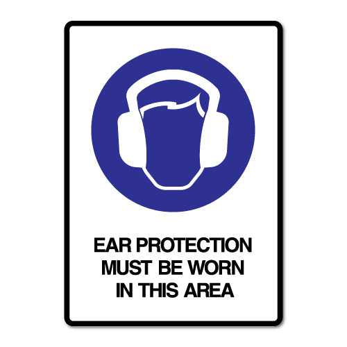 Ear Protection Sticker