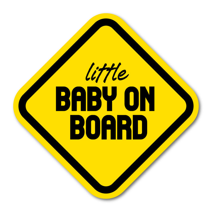 Little Baby On Board Sticker