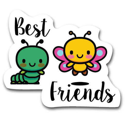 Best Friends (Together) Sticker | Cute Stickers - Sticker Collective