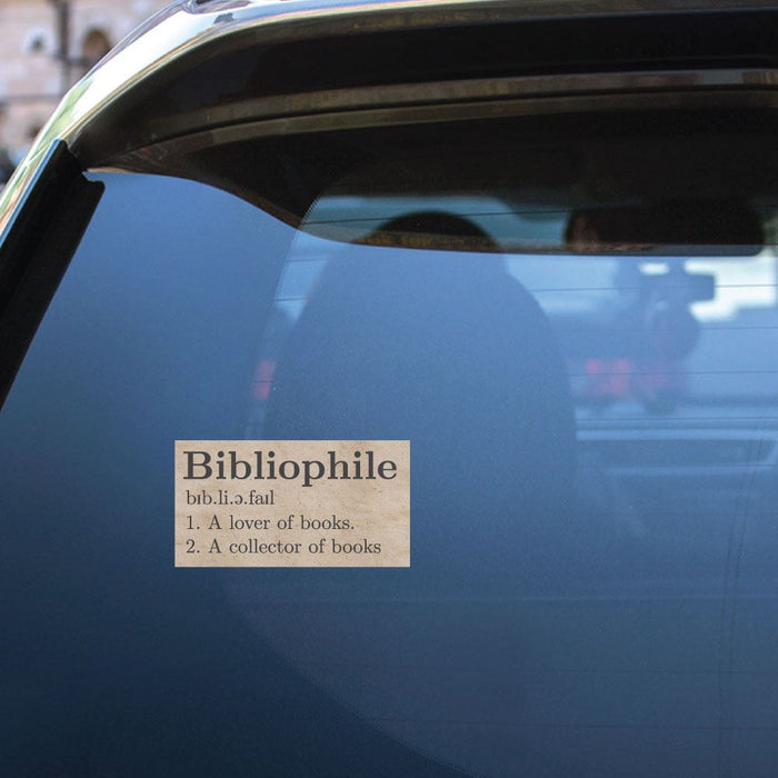 Bibliophile Sticker Decal