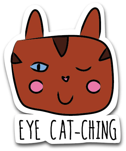 Eye Cat-Ching Sticker