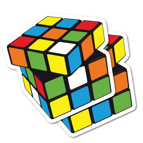 2 X Puzzle Cube Stickers