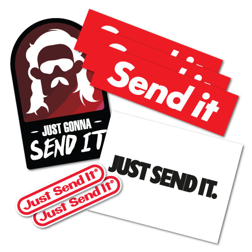 Send Out Sticker Just Gonna Send It Sticker Pack | Send it Stickers - Sticker Collective