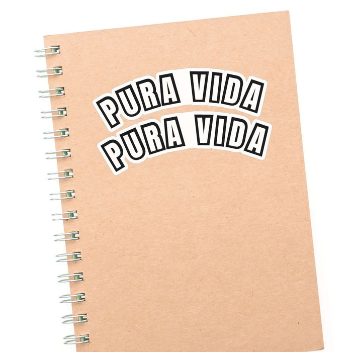 Pura Vida Costa Rica X2 Sticker Decal