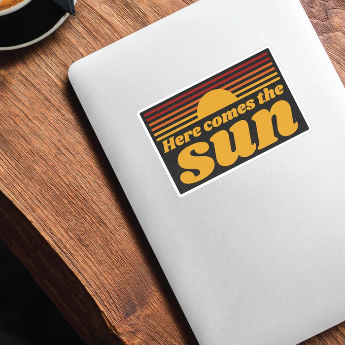 Retro Sun Sticker Decal